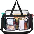 thumbnail image 1 of CHOK Unisex PVC See Through Tote Bag  Clear, 1 of 6