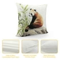 thumbnail image 4 of ARISTURING  Raccoon Throw Pillow Covers, Red Panda Animal Cushion Case for Home Living Room Decor, Wildlife Style Decorative Throw Cushion Case, 4 of 5