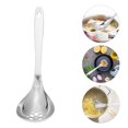 thumbnail image 4 of 1 unid acero inoxidable Alimentos Sirviendo Cuchara Práctica Hot Pot Colander (Plata), 4 of 5