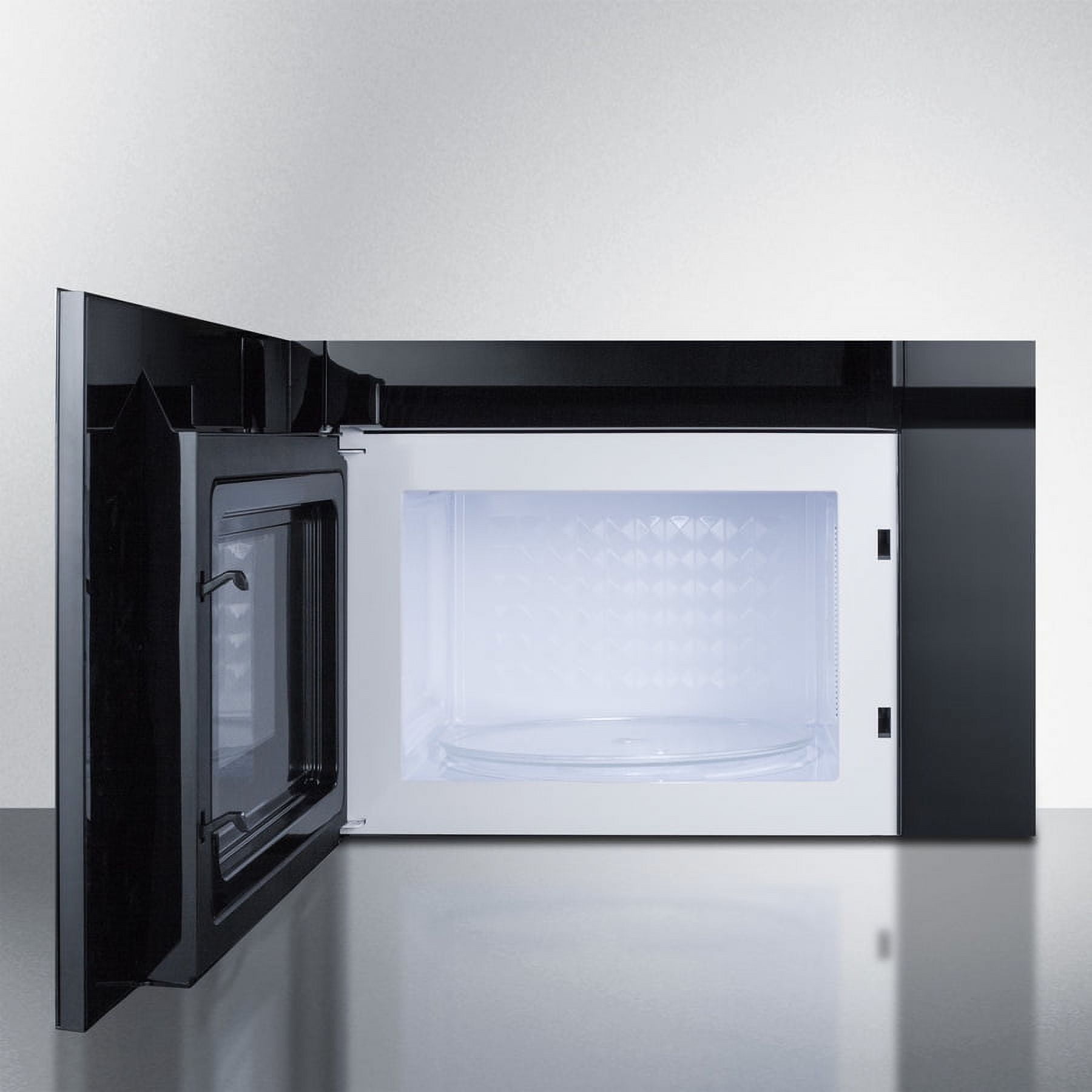 Over-the-Range Microwave, Stainless Steel-Black