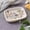 Kelier (12-05P), variant on European Style Light Luxury Ceramic Soap Dish – White, Draining Design, High-End Bathroom Accessory