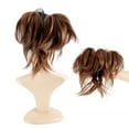 thumbnail image 2 of 14 Inch Adjustable Messy Style Ponytail Hair Extension with Jaw Claw Synthetic Hair-Piece, 2 of 7