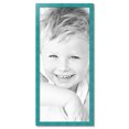 thumbnail image 2 of ArtToFrames 20" x 45" Turquoise Picture Frame, 20x45 inch Blue Wood Poster Frame (WOM-4588), 2 of 8