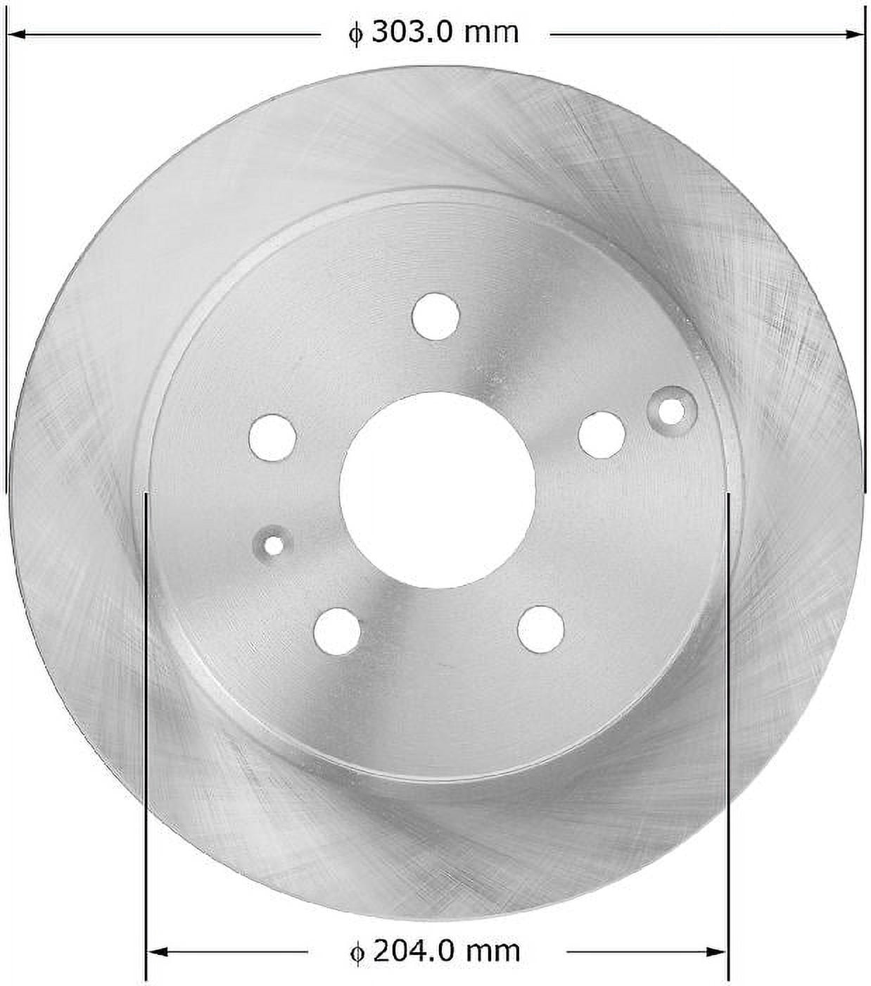 Disc Brake Rotor Fits select: 2010-2017 CHEVROLET EQUINOX, 2010-2017 GMC TERRAIN