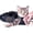 Black, variant on Cat Nail Clipping Cleaning Grooming Restraint Bag,No Scratching Biting for Bathing Nail Trimming Injecting Examining(Black,18*9.45 inch.)