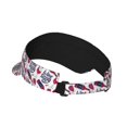 thumbnail image 2 of Fotbe Red Wine Glass Bottle Visera Deportiva con Diseño, Gorra Abierta Ajustable de Algodón para Mujer y Hombre, 2 of 7