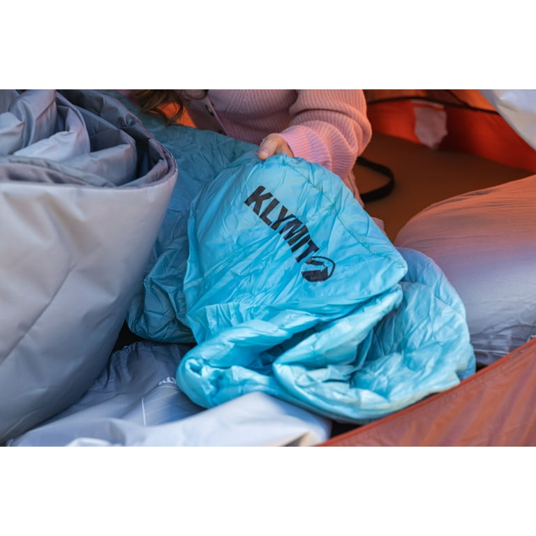 Klymit Horizon Packable Camping Blanket - Lightweight, Water-Resistant, Synthetic Insulation, 58" X 80"