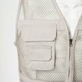 thumbnail image 4 of GAQLIVE Mens Summer Photography Tour Fishing Multi Pocket Vest Vest, 4 of 6