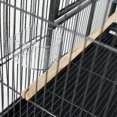 SUPQ 53 Inch Flight Bird Cage – Large Heavy-Duty Wrought Iron Parrot ... - Parrot Cage Mobility Repair