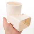 thumbnail image 4 of OULII Plastic Rain Gutter Downspout Drop Outlet 1Set Homeowners, 4 of 8