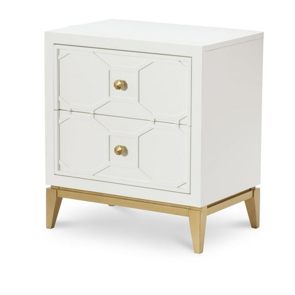 Legacy Classic Chelsea Night Stand W/ Decorative Lattice (2 Drawers)