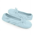 thumbnail image 6 of Softones by MUK LUKS Women's Stretch Satin Ballerina Slipper, 6 of 8
