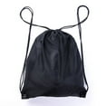 thumbnail image 3 of Unisex Sports Waterproof  Drawstring Bags String Bag Solid Color Backpack Pull Rope Female Men Gym Bag Casual Sport Shoe Bags, 3 of 5