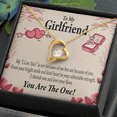 thumbnail image 5 of To My Girlfriend The One Forever Necklace w Message Card, 5 of 20