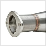 DNA Motoring For 92-95 Honda Civic Hatchback 3DR EG Performance Catback Exhaust 4.5 Titanium Style Muffler Tip