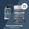 thumbnail image 2 of Eu Natural Conception for Him - Male Fertility Supplements with Ashwagandha, Folate & Zinc - Fertility Support for Men, 60 Vegetarian Capsules, 2 of 5