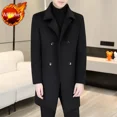 thumbnail image 3 of Rebajas de invierno de abrigos masculinos de novedad en ropa vintage de moda Harajuku 2024 Chaquetas de lana y mezclas para hombre Y2k Reseñas coreanas Muchas, 3 of 5