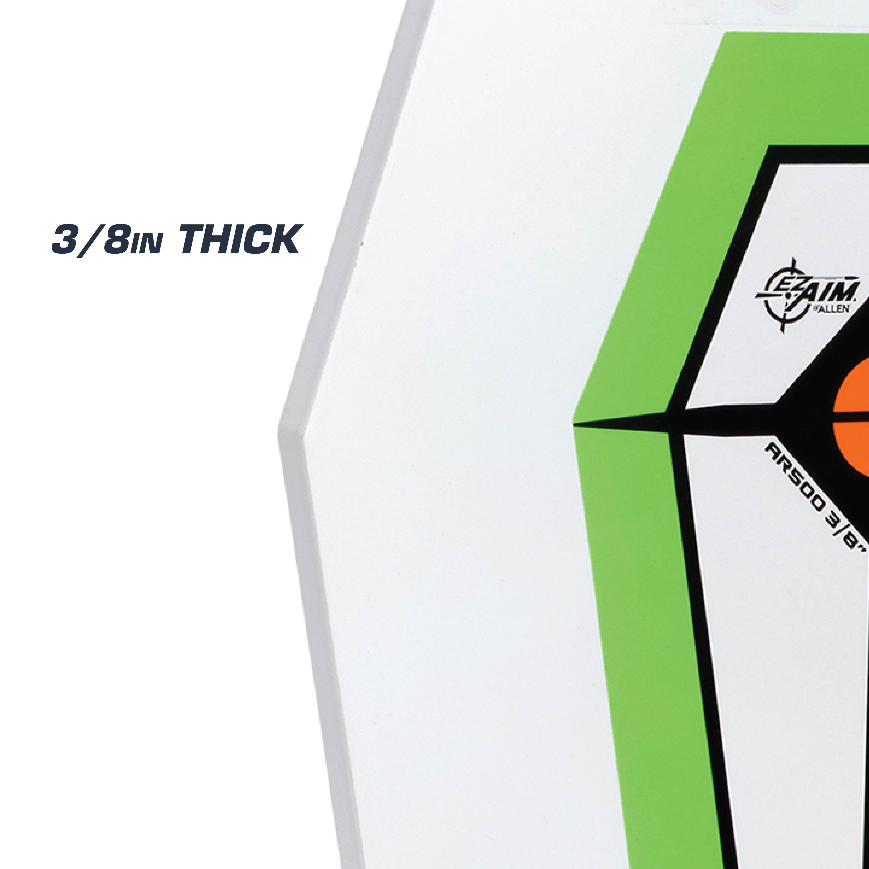 Ez Aim AR500 Hex Steel Target - 3/8 Thick Steel - Walmart.com