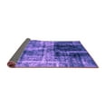 thumbnail image 2 of Ahgly Company Indoor Rectangle Abstract Purple Modern Area Rugs, 4' x 6', 2 of 4