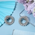 thumbnail image 4 of 1Box 2Pcs Rhinestone Wedding Shoe Clips Detachable Shoe Buckle Clip Oval Elegant Crystal Shoe Decoration Shoes Jewelry Decoration for Flats Heels Hats Dresses Clutches, 4 of 8