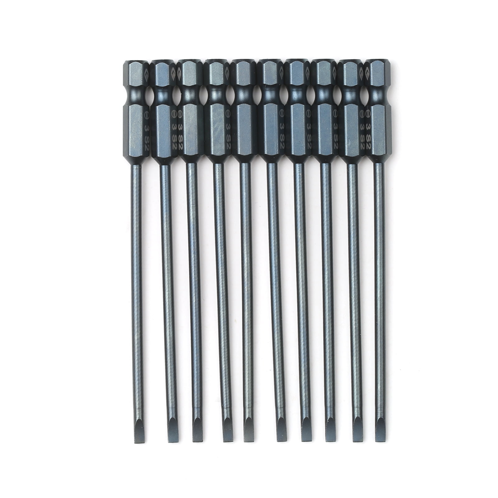 uxcell 5 Pcs 3mm PH1 Magnetic Phillips Screwdriver Bits 1/4 Inch Hex Shank 5.9-inch Length S2 Power Tool 