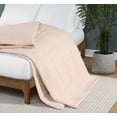 thumbnail image 3 of Truly Soft Everyday 100% Down Alternative King Blanket in Blush, Solid Color, OEKO-TEX Certified, 3 of 12