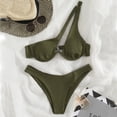 thumbnail image 3 of WILLBEST Bikini de Mujer, Traje de Baño de Color, Sexy, para Mujer, con Aros En Los Hombros, Bikini, Traje de Baño Bikini, 3 of 3
