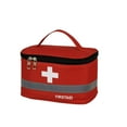 thumbnail image 2 of Bolsa de botiquín de primeros auxilios portátil, ligera, impermeable, bolsas de medicina, tela Oxford, caja médica, cocina, negocios al aire Almacenamiento y organización del hogar Rojo Medio Advancent HA077081-03, 2 of 6