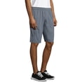 thumbnail image 4 of Hanes Sport Men's and Big Men's Hybrid Pocket Shorts, Up to Size 2XL, 4 of 5