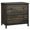 thumbnail image 3 of Home Square 3-Piece Set with Executive Desk Lateral File & Hutch in Carbon Oak, 3 of 29