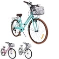 thumbnail image 5 of Bicicleta Urbana Vintage Centurfit Menta 7 Velocidades R26 Frenos V-brakes, 5 of 5