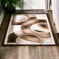 thumbnail image 2 of MDA Home Glamour Dark Brown/Black Polypropylene Area Rug - 8'7" x 11'11", 2 of 5