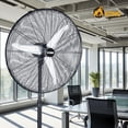 thumbnail image 5 of Ventilador de Pedestal 26" | Ventiladores de Piso Industrial | Abanico Potentes | Con Altura Ajustable y Oscilación, Ideales para Hogar, Oficina, Interior, Exterior y Ventilación Eficiente, 5 of 5