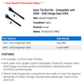 thumbnail image 2 of Inner Tie Rod Set - Compatible with 2000 - 2002 Dodge Ram 3500 2001, 2 of 2