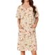 thumbnail image 1 of Albornoz Ekouaer para mujer, pantalones cortos con cremallera, ligeros, talla S-3XL, estampado floral, 1 of 6