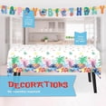 thumbnail image 3 of Unique Lilo and Stitch Birthday Party Decorations for 16: Banner, Tablecloth, Stitch Plates and Napkins, Sticker, 3 of 5