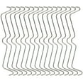 thumbnail image 1 of IFANLANDOR 50pcs Peg Board Hardware Retainers Silver Stainless Steel for Home Improvement, 1 of 7