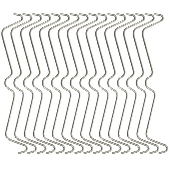 Raindrops 50pcs Stainless Steel Pegboard Hook Locks Accessories for Store Organization