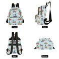 thumbnail image 4 of FORMRS Mini Backpack Purse for Women Travel Daypack Casual Shoulder Bag, Colorful Trains, 4 of 7