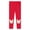 Red, variant on Akiihool Girls Uniform Pants Pull on Girls' Uniform Active Chino Pants (Red,6-7 Years)
