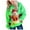 Green, variant on Ulanda Christmas Hoodies for Girls Winter Fleece Hooded Xmas Graphic Sweatshirt Holiday Cute Funny Pullover Sweater (Orange, 9-10 Years)