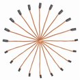 thumbnail image 2 of 10Pcs 150 / 200 / 300 / 500mm Servo Extension Lead Wire Cable For RC Futaba JR Male to Female, 2 of 5