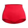 thumbnail image 2 of 6 Pack Underwear for Women Lace Plus Size Low Waist Briefs Gather Waist Buttocks Cute Soft Bikinis, 2 of 4