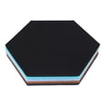 thumbnail image 3 of Tablero de fieltro Hexagonal de 5 uds., tablero de anuncios Hexagonal autoadhesivo de fibra de poliéster de colores surtidos para el hogar, la escuela y la Oficina, 3 of 12