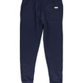 thumbnail image 2 of Elevenparis Mens Solid Casual Jogger Pants, Blue, Large, 2 of 2