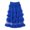 Blue, variant on Womens Tiered Skirts Mesh Ruffle A Line High Waisted Fairy Style Autumn Winter Mid Skater Skirts Elastic Waist Daily Casual Winter Wear