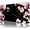 Cherry Blossom, variant on Black Topographic Map Mouse Pad,XL 31.5"x11.8" Big Gaming Mousepad,Minimalist Lines Large Extended Mouse Mat,Non-Slip Rubber Base Waterproof with Stitched Edges for Gaming Office Home