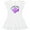 AA-White, variant on Inktastic Cutest Catch Cute Purple Fish Girls Baby Dress
