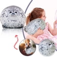 thumbnail image 2 of Peluche Foca Rellena - Chubby Blob Seal, Animal Chubby Blob Seal Peluche, Regalo de muñeca de Peluche de Chubby Blob Seal Realista y Lindo, Regalo Perfecto de Cumpleaño, 2 of 7
