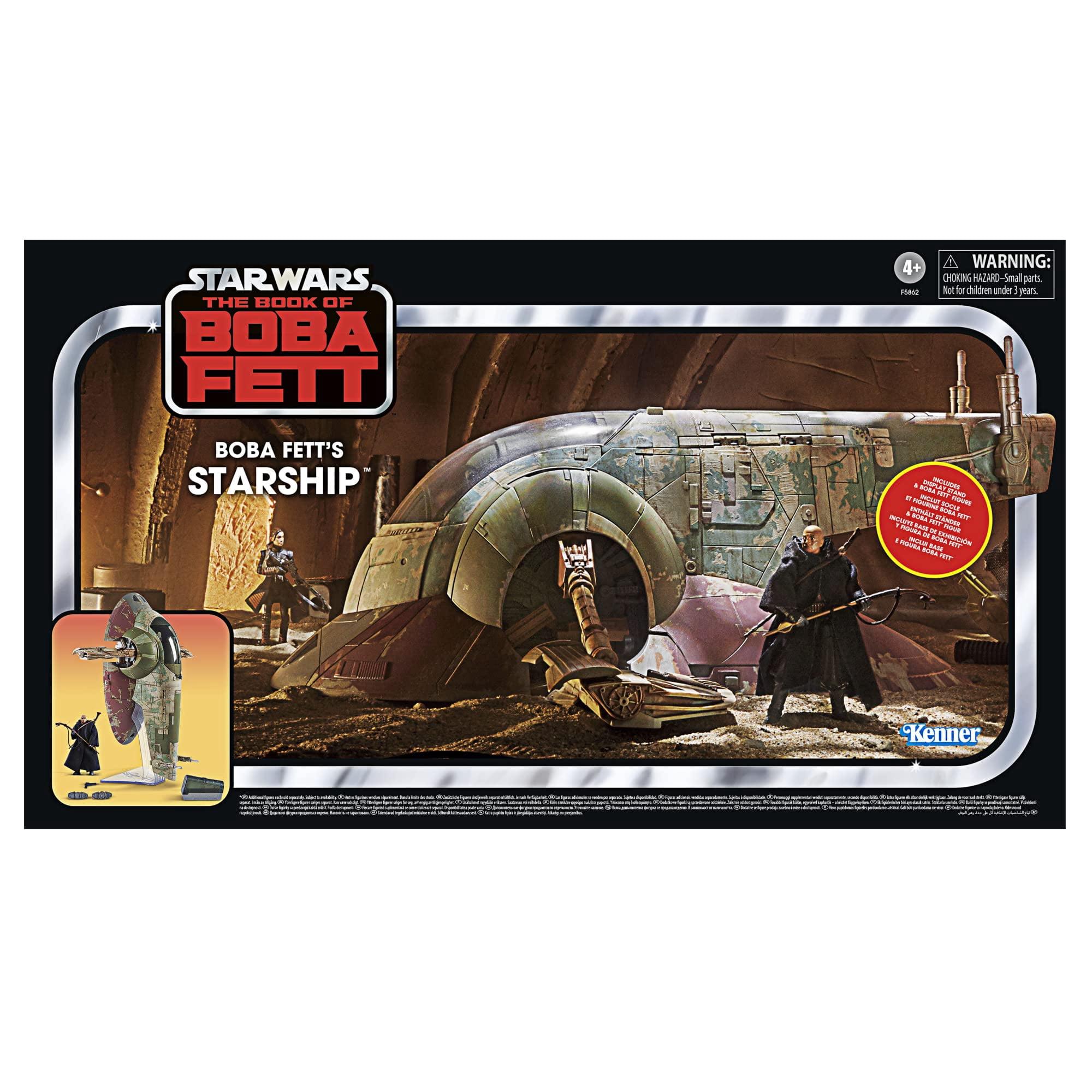Star Wars Boba Fett's Starship Book of Boba Fett Vintage Collection 3.75in Scale